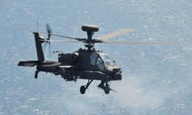 British Apache helicopters strike Gaddafi's forces for first time