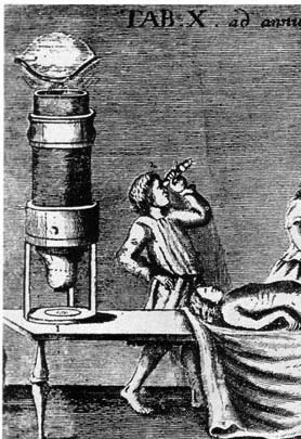 Microscopio de Giuseppe Campana