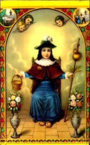 Resaban al Santo Niño de Atocha