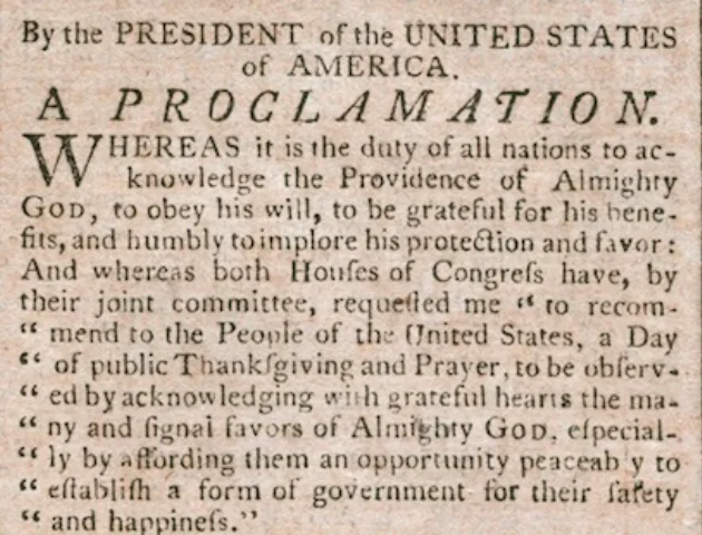 Washington's Proclamation of Neutrality