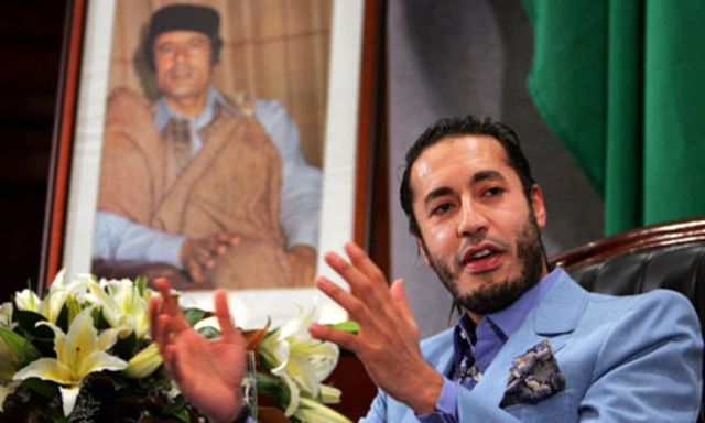 Gaddafi's son Saadi 'has arrived in Niger'