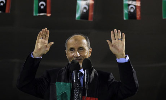 Libya's new leader calls for unity and moderation