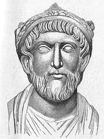 Death of the last emperor of Rome