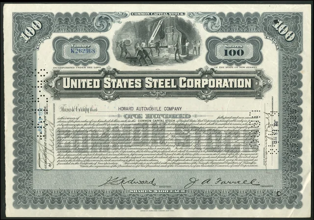 J.P. Morgan Founds U.S. Steel
