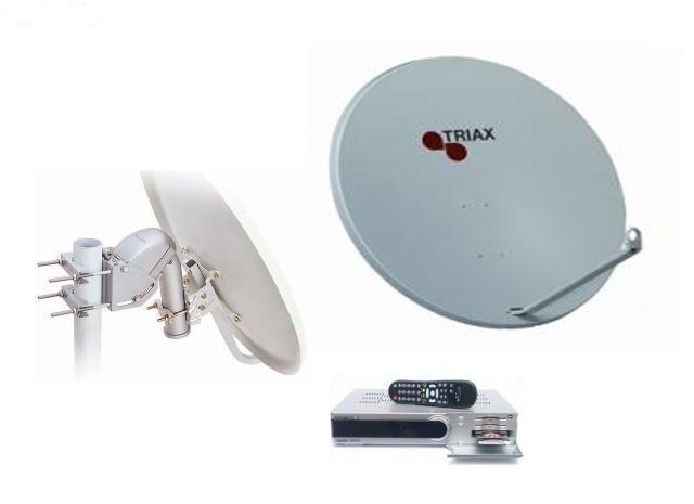 Μετάδοση πρώτων δορυφορικών καναλιών