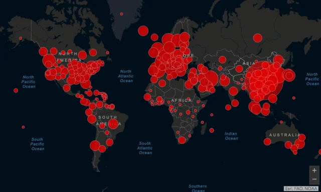 Pandemia de COVID-19 (2019-2021) Impacto de COVID-19 en la vigilancia epidemiológica