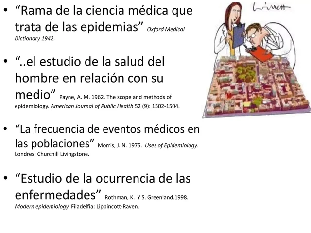 "Desarrollo de la epidemiología moderna" 1927
