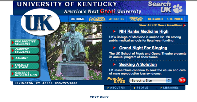 Same site, but not for Patterson