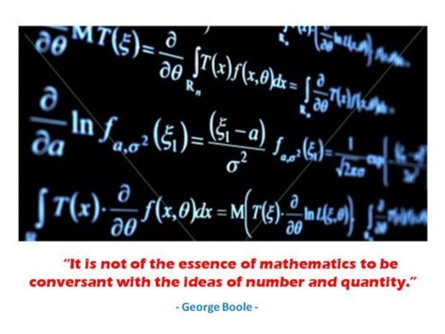 Επινόηση της Άλγεβρας Μπουλ.