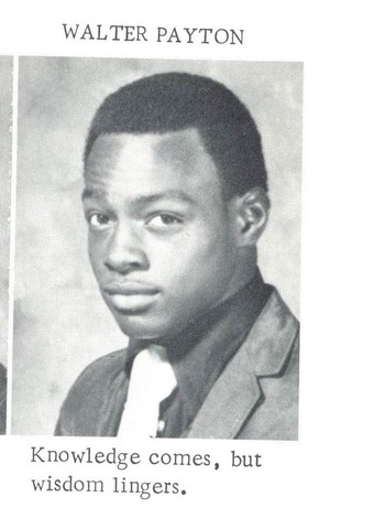 Walter Payton was born.