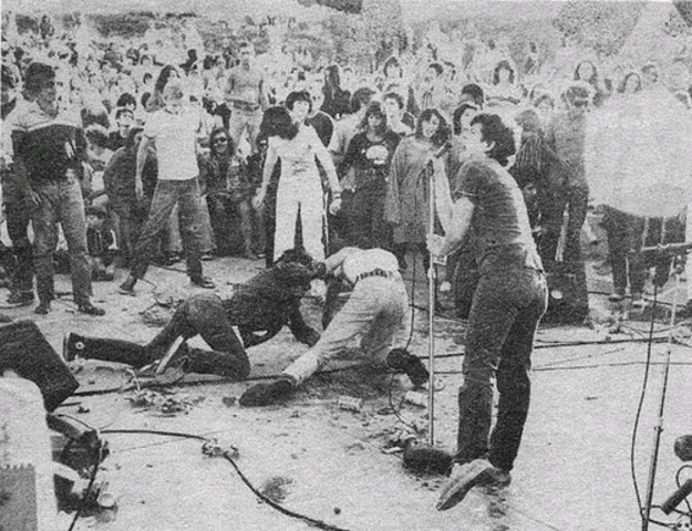 Black Flag plays their first show as "Panic," they would later change their name to Black Flag.