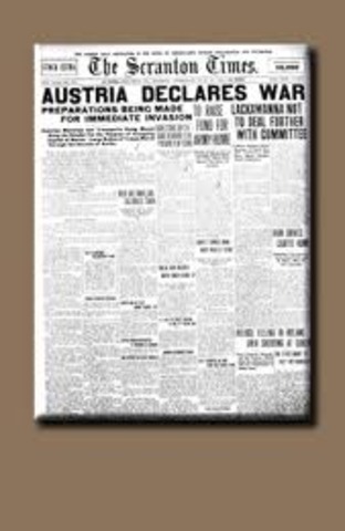 Austria declares war on Bosnia