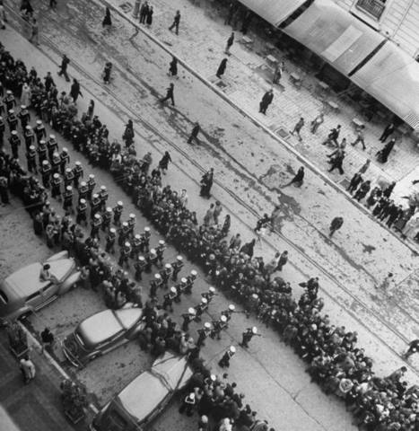 Allies liberate Athens; General Rommel commits suicide.