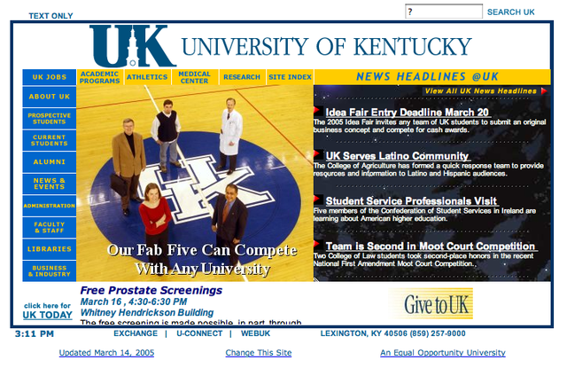 Goodbye shooting star, hello ... Fab Five?