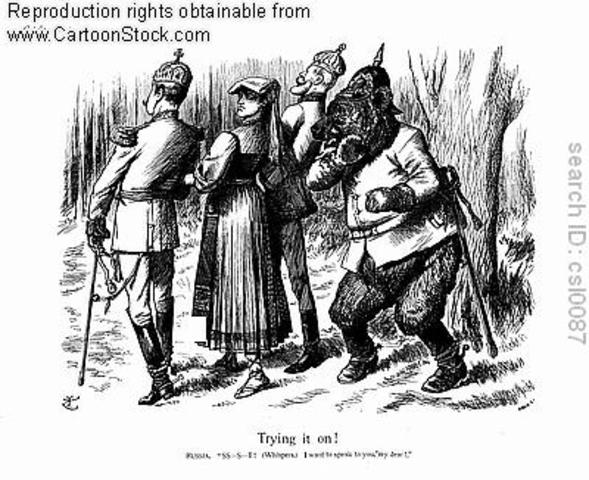 Germany joins Russia in an alliance