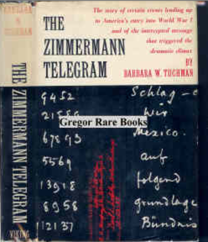 U.S. intercepts the Zimmermann Note