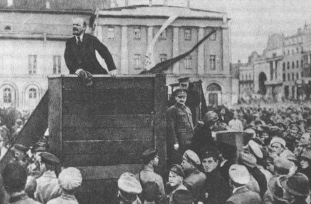 Vladimir Ilyich Lenin ended Russia’s involvement in WWI
