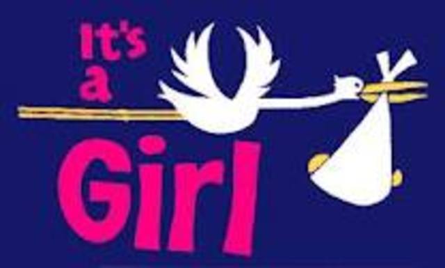 His first child is born