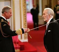 He was knighted by the queen of England