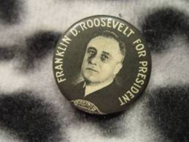 FDR elected as president