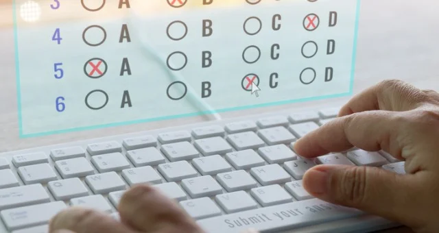 Online Testing with AI and Enhanced Security