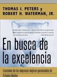 publicacion de "En busca de la excelencia"