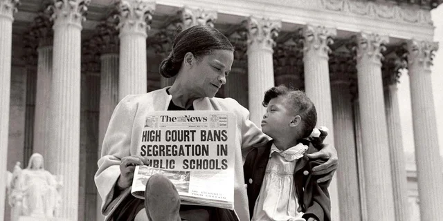 Supreme Court's unanimous decision to desegregate schools in Brown v. Board of Education