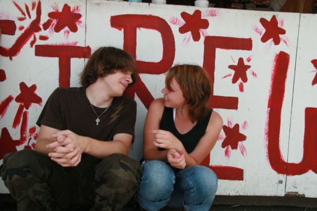 Ovulation in females and sperm production in males begins.