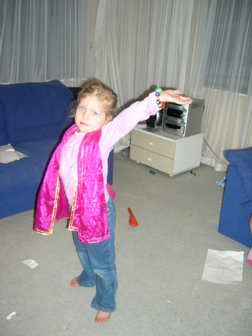 brenna just loved singing and dancing