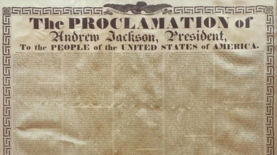 jackson’s Proclamation to the People of South Carolina