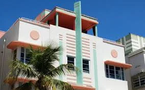 Art deco building in Miami