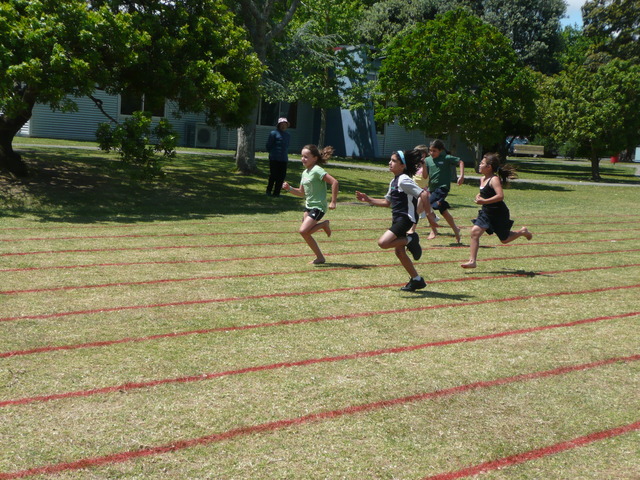 I did my school athletices