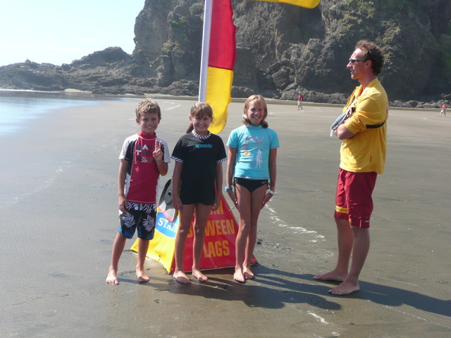 My first time at Piha beach