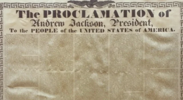 The Proclamation of Jackson
