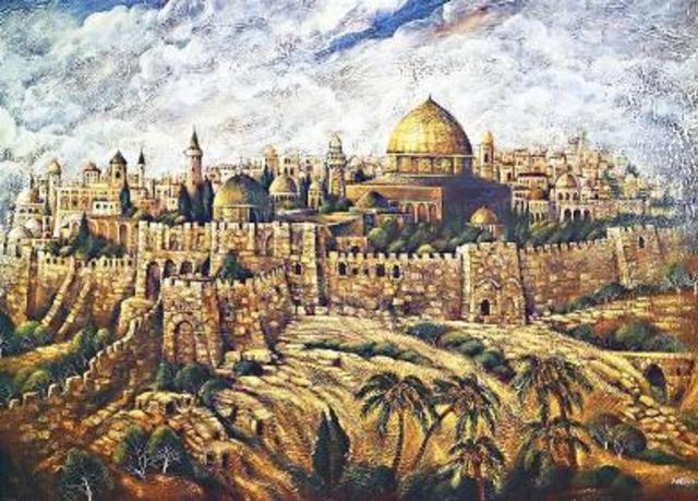 Jerusalem captured by Muslims