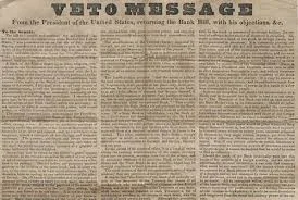 Jackson's Veto