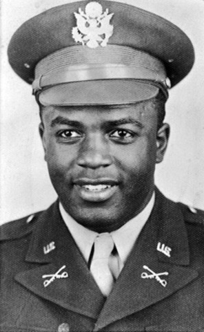 Jackie Robinson is drafted into the U.S. Army