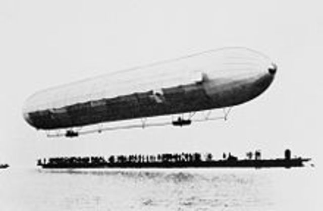 First Zeppelin raid