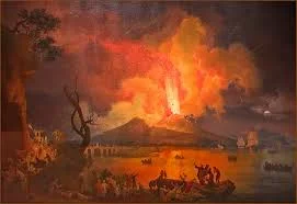 Eruption of Mount Vesuvius