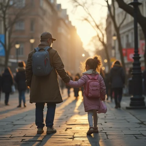 Vaig passar de la guarderia a l'escola