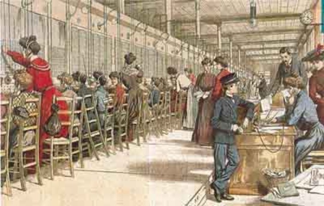 το πρωτο τηλεφωνικό κέντρο