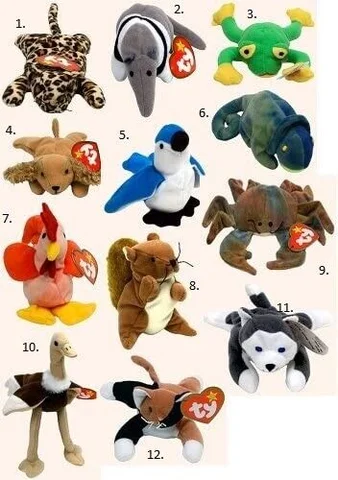 McDonald's includes Teenie Beanie Babies in Happy Meals