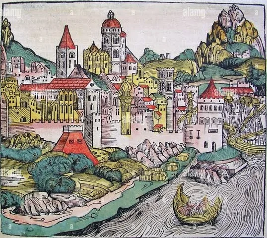 - **ค.ศ. 1493**: การใช้การพิมพ์เพื่อเผยแพร่หนังสือ "Liber Chronicarum" หรือ "Nuremberg Chronicle"