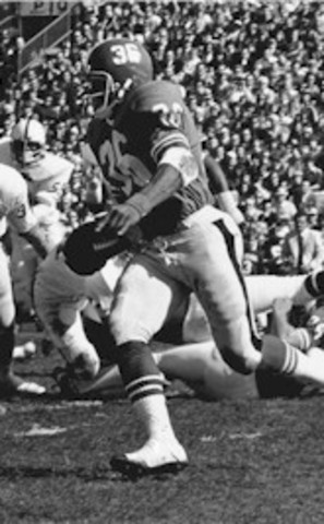 Walter Payton was selected for the all-american team in college.