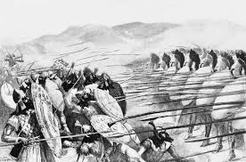 Defeat of the Persians by the Greeks in the Battle of Plataea