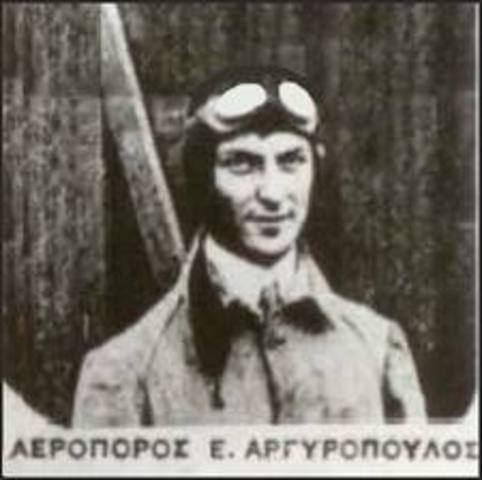 ο πρώτος Έλληνας αεροπόρος πέταξε με ένα αεροσκάφος Nieuport IV.G. Alcuin