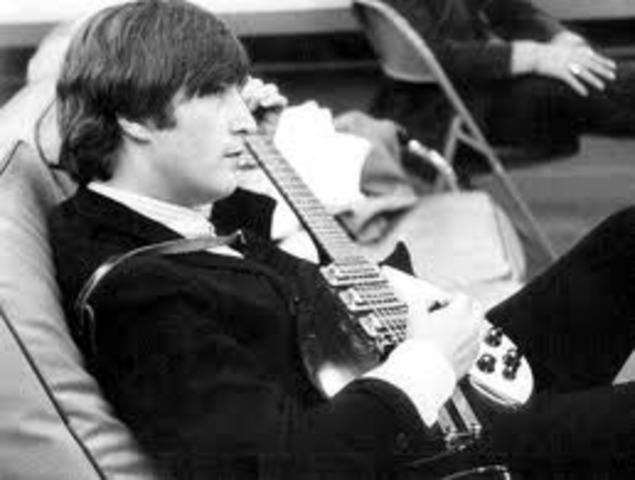 John Lennon Gets First Guitar