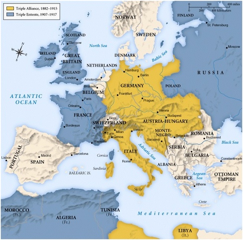 Triple Entente is formed