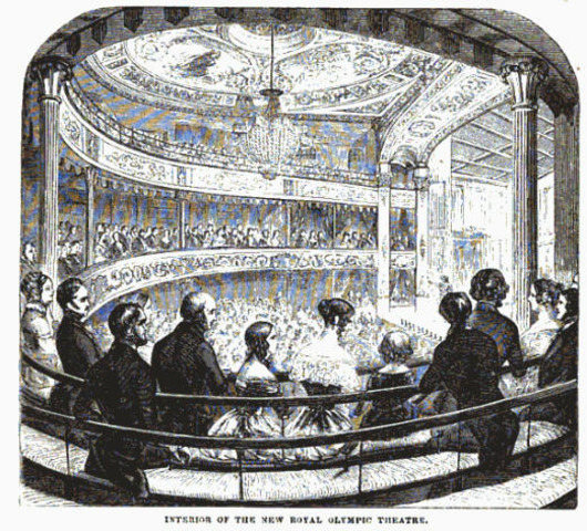 Opening Night At the Olympic Theater