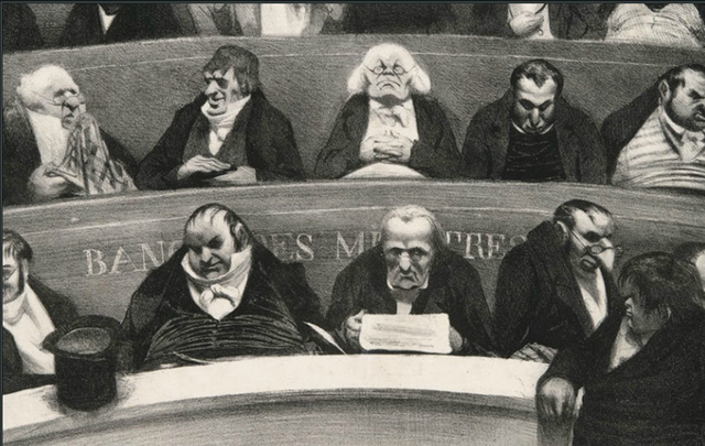 The Legislator Belly (Daumier)